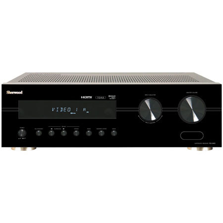 Sherwood RD-5405 5.1CH Surround Receiver with HDMI Switcher, 4 Analog Audio Inputs