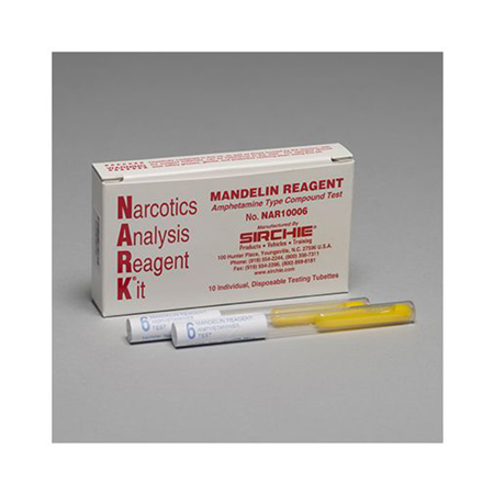 Sirchie NARK Mandelin Reagent, Amphetamines, 10 Tests