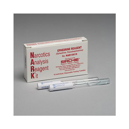 Sirchie NARK Ephendrine or Pseudoephedrine Reagent, 10 Tests