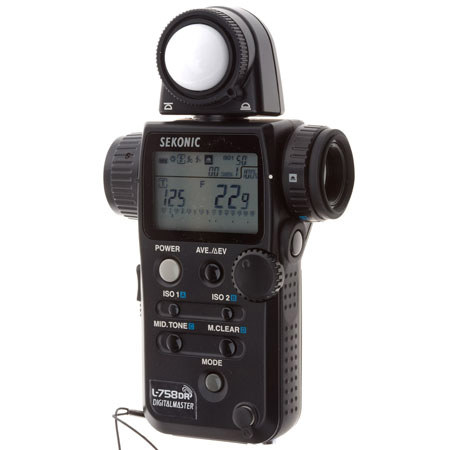 manual for sekonic l-758 light meter