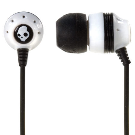Skullcandy INK'D Earbuds - White / Black image