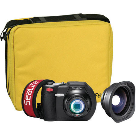 SeaLife DC1400 Reef Edition Underwater Digital Camera, SL975 Fisheye Lens, 14MP, 5x Optical Zoom, 3