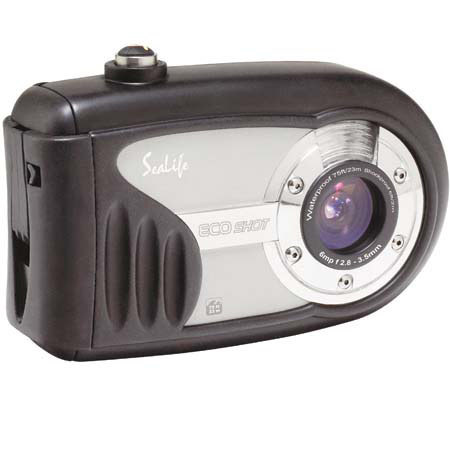 Sealife SL321 ECOshot 6.0MP Digital Camera with 4x Digital Zoom, (Rated to 75') image