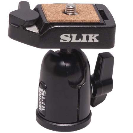 Slik SBH-100DQ Ball Head with Quick Release, for Compact Point-and-Shoot Digital and Film Cameras, Maximum Load 3.5 Lbs.