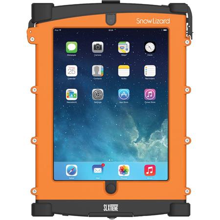 Snow Lizard SLXTREME Waterproof Case for iPad 4 with Lightning-Connector, 10200mAh Battery Capacity, Orange
