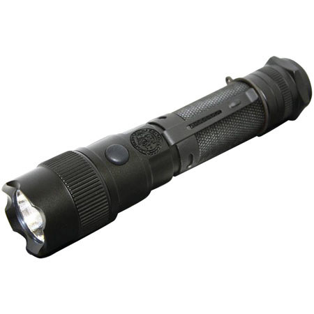 Smith & Wesson Elite CREE LED Flashlight, 165 Lumens on High, 55 Lumens on Low, Matte Black Aluminum.