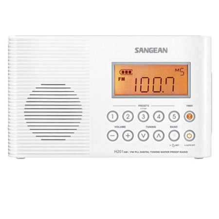Sangean FM/AM PLL Digital Tuning Waterproof Radio
