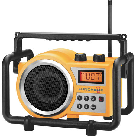 Sangean Lunchbox Compact FM/AM Ultra Rugged Radio Receiver