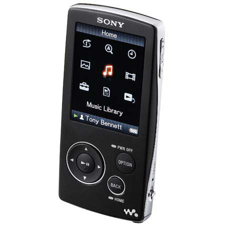 Sony A800 8 GB MP3 Player with 2&quot; QVGA High Brightness Color LCD, Black image