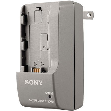Sony BC-TRP Portable Batttery Charger for Infolithium P AND H Series Batteries. image