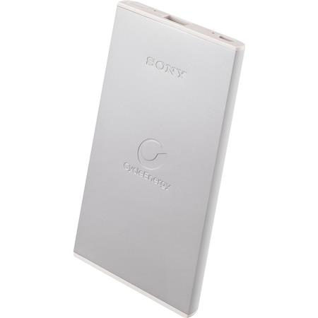 Sony CPF5LS 5000mAh Battery Power Adapter and Charger for Smartphones, Tablets, Handheld Gaming Console, Digital Cameras, MP3 Players, Gray