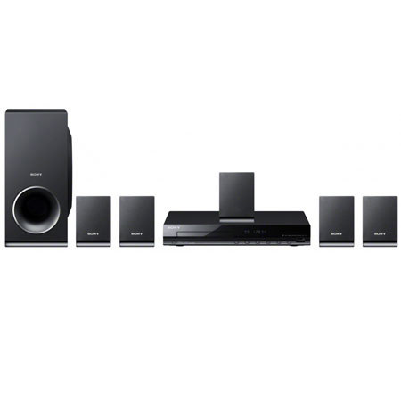 Sony DAV-TZ140 DVD Home Theater System, 30 W Per Channel, 5.1 Channel Surround Sound