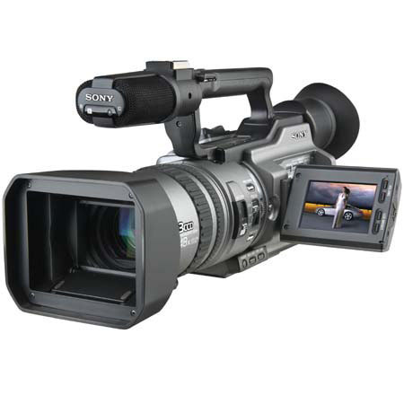 Sony DCR-VX2100 Digital Mini-DV 3-CCD Camcorder with 2.5" Screen, 12x Optical/48x Digital Zoom "" STORE DEMO "" image