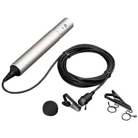Sony ECM-55B Omni-Directional Electret Condenser Lavalier Microphone image