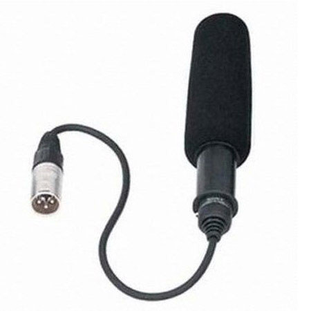 Sony ECM-NV1 Short Monoaural Electolet Condenser Microphone with XLR Connection for the DSR-PD170 Camcorder.