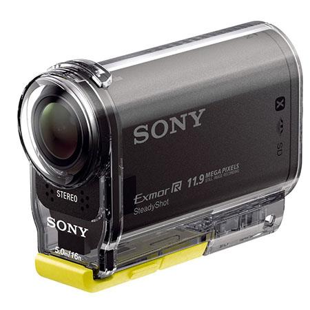 Sony HDR-AS20 Compact POV Action Camcorder, 11.9MP, HDMI, HD 1080/60p, Wi-Fi, Waterproof, Shockproof