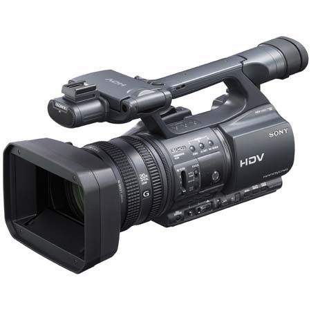 Sony HDR-FX1000 High Definition MiniDV (HDV) Handycam Camcorder, with 29.5 - (16:9) , 36.1-722mm (4:3) f/1.6-f/3.4 Lens & 30x Digital Zoom