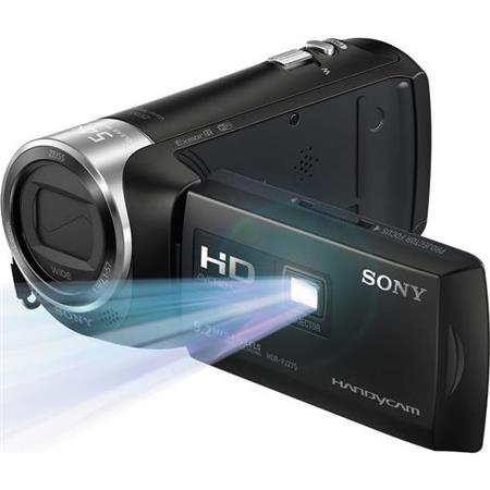 Sony HDR-PJ275 8GB Full HD Handycam Camcorder with Built-in Projector, 27x Optical Zoom, 29.8mm Carl Zeiss Zoom Lens, 2.7