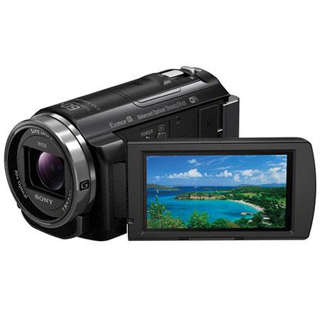 Sony HDR-PJ540 32GB Full HD Handycam Camcorder with Built-in Projector, 30x Optical Zoom, Balanced Optical SteadyShot, 26.8mm Wide-Angle G Zoom Lens