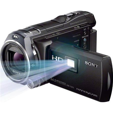 Sony HDR-PJ810 32GB Full HD Handycam Camcorder with Built-in 50 Lumen Projector, Advanced Manual Controls, 12x Optical Zoom, 26.8mm Wide-Angle G Zoom Lens, WiFi, NFC