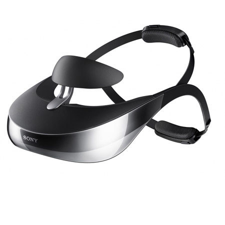 Sony HMZ-T3W Personal 3D Viewer, TV Glasses, 1280x720, Virtual 7.1 Surround Sound, Built-In Battery