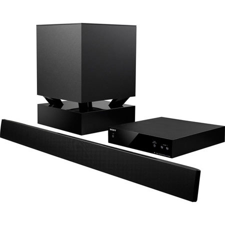 Sony HT-CT550W0 40" 3D Sound Bar System, 400W Sound, 2.1-Channel Sound Bar, BRAVIA Sync Capable