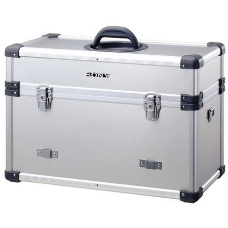 Sony LCH-FXA Hard Aluminum Case for HDR-FX1 HDV Handycam Camcorder, Silver. image