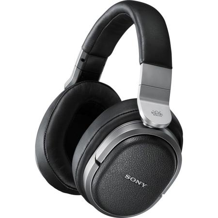 Sony MDR-HW700DS 9.1ch Wireless Surround Sound Headphones, 2.4/5GHz, 50mm Drivers, Rechargeable Battery, Black/Silver