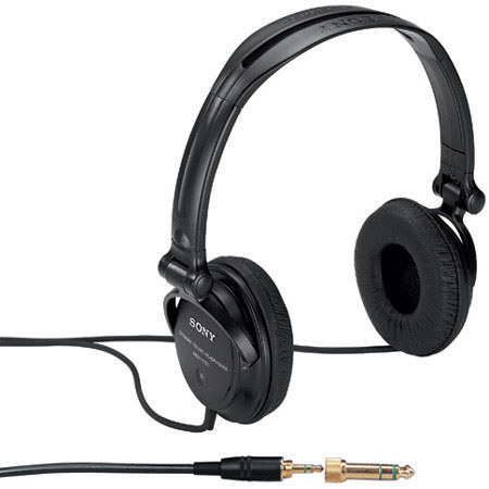Sony MDR-V250V Studio Monitor Series Over-the-Head Stereo Headphones image