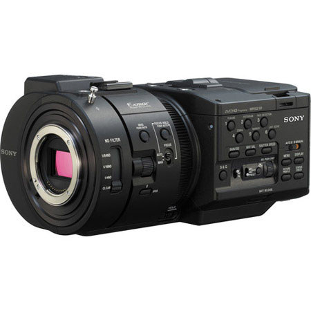 Sony NEX-FS700 R 4K Sensor High Speed NXCAM Super35 Camcorder Body, 8.3MP HD, 3.5