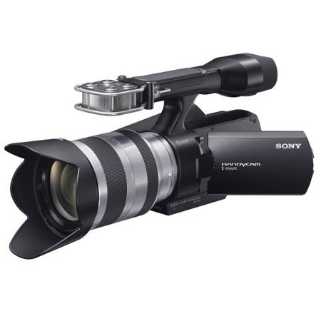 Sony NEX-VG10 Hi-definition Interchangeable Lens Handycam Camcorder (E-mount 18-200mm Zoom Lens Included) - Demo Model image