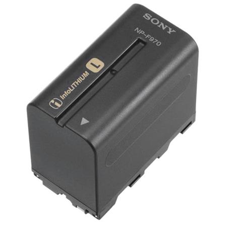 Sony NP-F970 InfoLithium-Ion L Series Camcorder Battery, 6600mAh