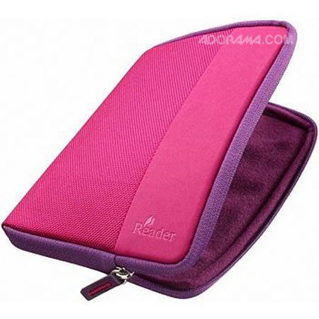 Sony Soft Zipper Case for PRS-350 &amp; 650 eBooks, Pink image