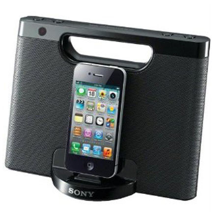 Sony RDP-M7IP Speaker Dock for iPod and iPhone, Wireless Remote Control, Black