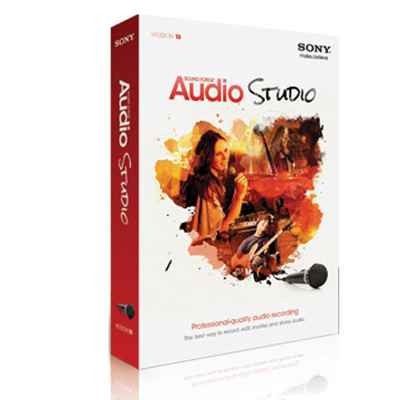 Sony Sound Forge Audio Studio 10 Software