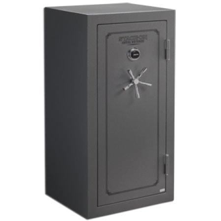 UPC 085529140314 product image for Stack-On TD-28-GP-C-S Gun Safe with Combination Lock & Door Storage, Matte Gray  | upcitemdb.com