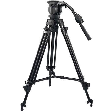 Sony Mid-Spreader Tripod with RM-1BP LANC Remote Commander for the HRV-V1U Professional HDV Cinema Style Camcorder.