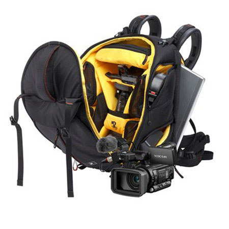 Sony VJBK1TVVP100 Backpack Kit, Includes Camcorder, Mic System, Head/Tripod, Mic, Light, Backpack, Xperia Tablet Z, Laptop, Holder, Vegas Pro 12 Edit