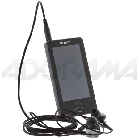 Sony 32 GB X Series Walkman Video MP3 Player with Built-in Wi-Fi, 3&quot; OLED Touch Display, Black image