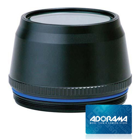 Sea & Sea Compact Macro Port for the Nikkor 105mm f/2.8G ED-IF AF-S VR Micro Lens. with FREE $50.00 Adorama Gift Card