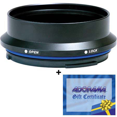 Sea & Sea DX Macro Port Base for the Nikkor 105mm f/2.8G ED-IF AF-S VR Micro Lens,w/FREE $25 Adorama Gift Card