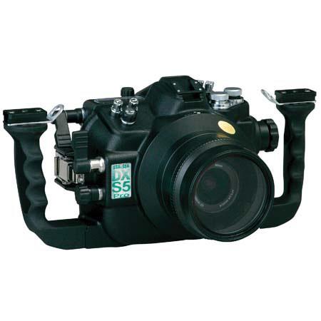 Sea & Sea DX-S5-Pro Underwater Housing for the Fujifilm S5 Digital Camera, Black