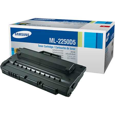 Samsung ML-2250D5 Black Toner Cartridge for Samsung ML-2250, ML-2251N, ML-2251NP, ML-2252W Laser Printers (Yield: 5,000 Sheets)