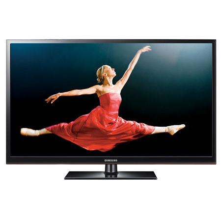 Samsung 51" Class (50.73" Diag.) Plasma 490 Series 3D HDTV with 720p Resolution, 600Hz Subfield Motion, HDMI, USB