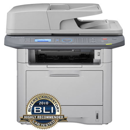 Samsung SCX-5639FR Monochrome Multifunction Laser Printer, 37ppmPrint Speed, 1200x1200 dpi Print Resolution, 37 ppm Copy Speed, 24 ipm Scan Speed
