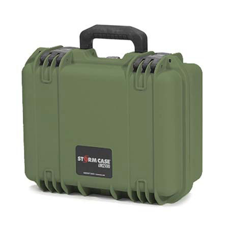 Hardigg Industries iM2100 Storm Case, Watertight, Padlockable Case, No Foam or Divider Interior, Olive Drab image