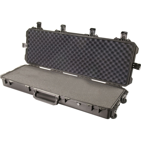 Hardigg Industries iM3200 Storm Case with Wheels for Firearms up to 42", Watertight, Padlockable Case, with Multilayer Solid Foam Interior, Black image