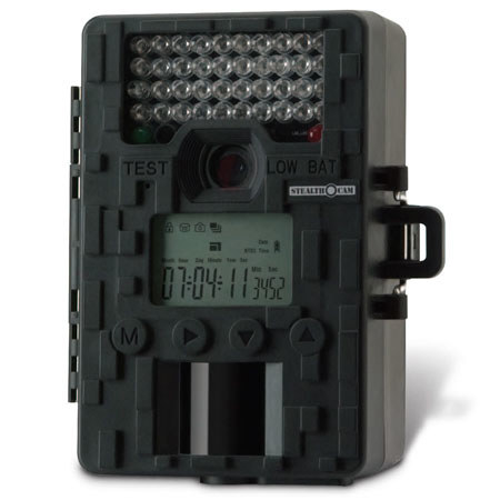 Stealth Cam "Core" Digital Scouting Camera, 3MP, 40 Infrared, Time Lapse, Recorder With Video and Sound, Black Digital Camo Design
