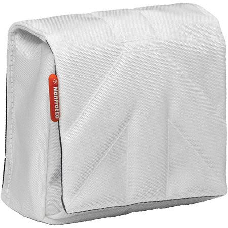 Manfrotto Stile MBSCP-4SW Nano IV Camera Pouch for Point and Shoot Digital Camera, White