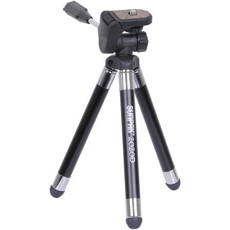 Sunpak 2020D Digital Tabletop Tripod with with 3-Way Pan Head image